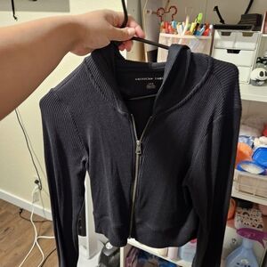 AE cropped sweater